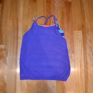 Ivivva Size 14 Girls Purple Athletic Tank Top